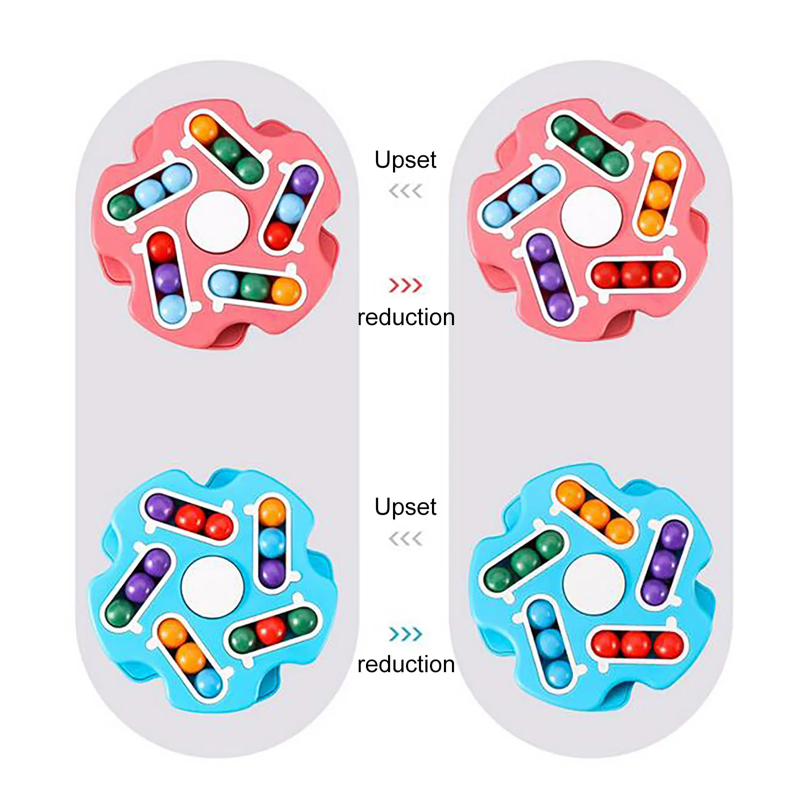 Rotating Magic Toy, Double-Sided Playable Circular Rotating Small Beads Kids Stress Relief Toy Funny Educational Game 2021
Rotating Magic Toy, Double-Sided Playable Circular Rotating Small Beads Kids Stress Relief Toy Funny Educational Game 2021