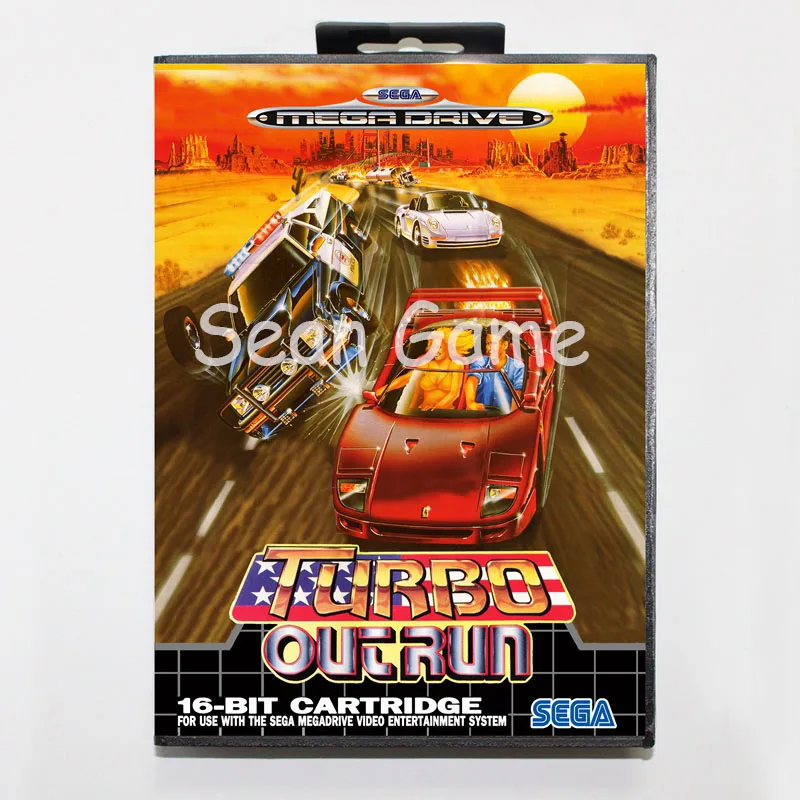 Престационарная 16 битная игровая карта Elevata MD для Sega Mega Drive Turbo Дорожный Чехол с