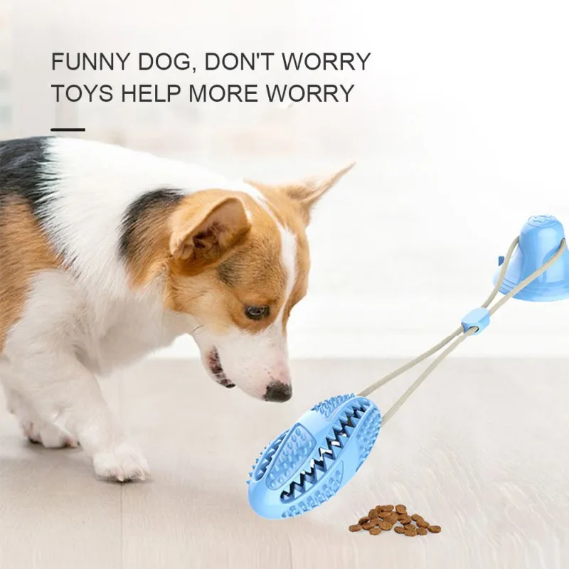 Dog Cat Interactive Suction Tug Molar Toys TPR Chew Balls Soft Puppy Suction Cup Biting Dogs Toy Cleaning Teeth Safe Elasticity
Dog Cat Interactive Suction Tug Molar Toys TPR Chew Balls Soft Puppy Suction Cup Biting Dogs Toy Cleaning Teeth Safe Elasticity
