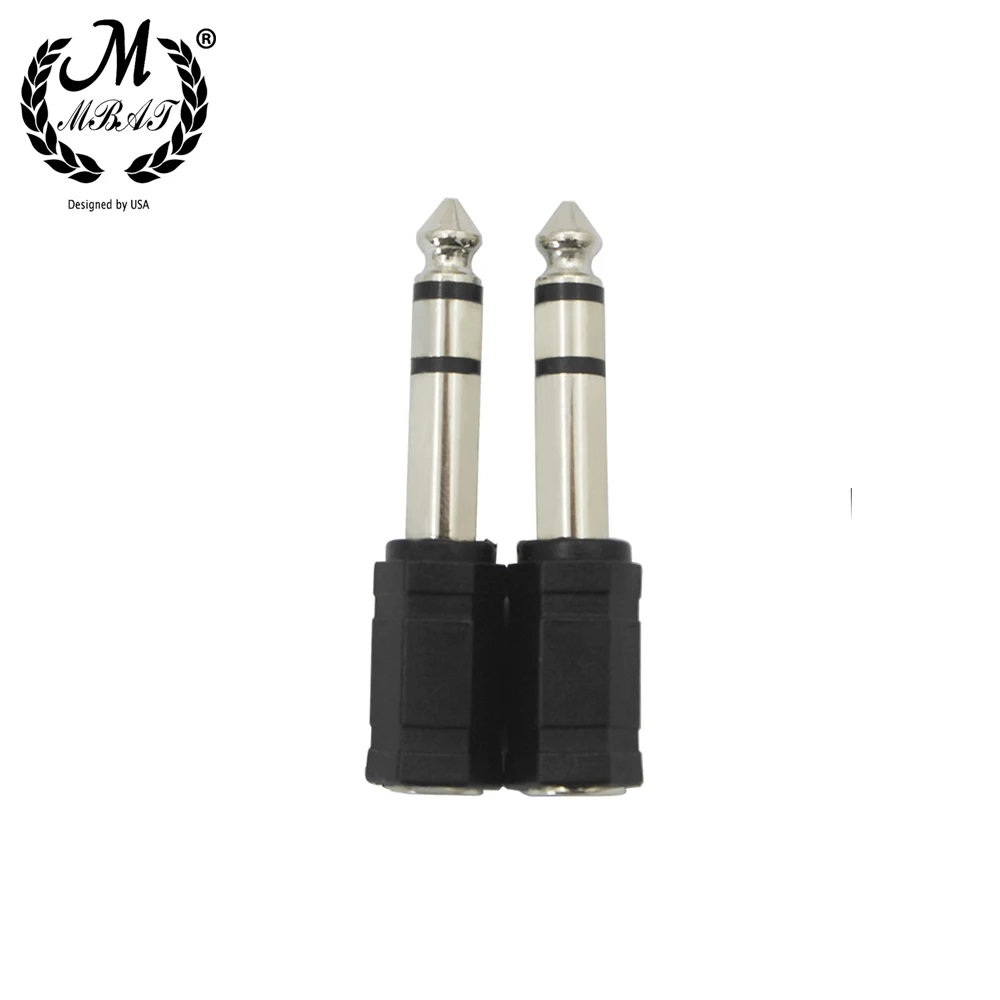 M MBAT F-37 3.5MM Jack to 6.5MM Plug Connector Amplifier Guitar Recording Audio Adapter Musical Instrument Audio Converter
M MBAT F-37 3.5MM Jack to 6.5MM Plug Connector Amplifier Guitar Recording Audio Adapter Musical Instrument Audio Converter