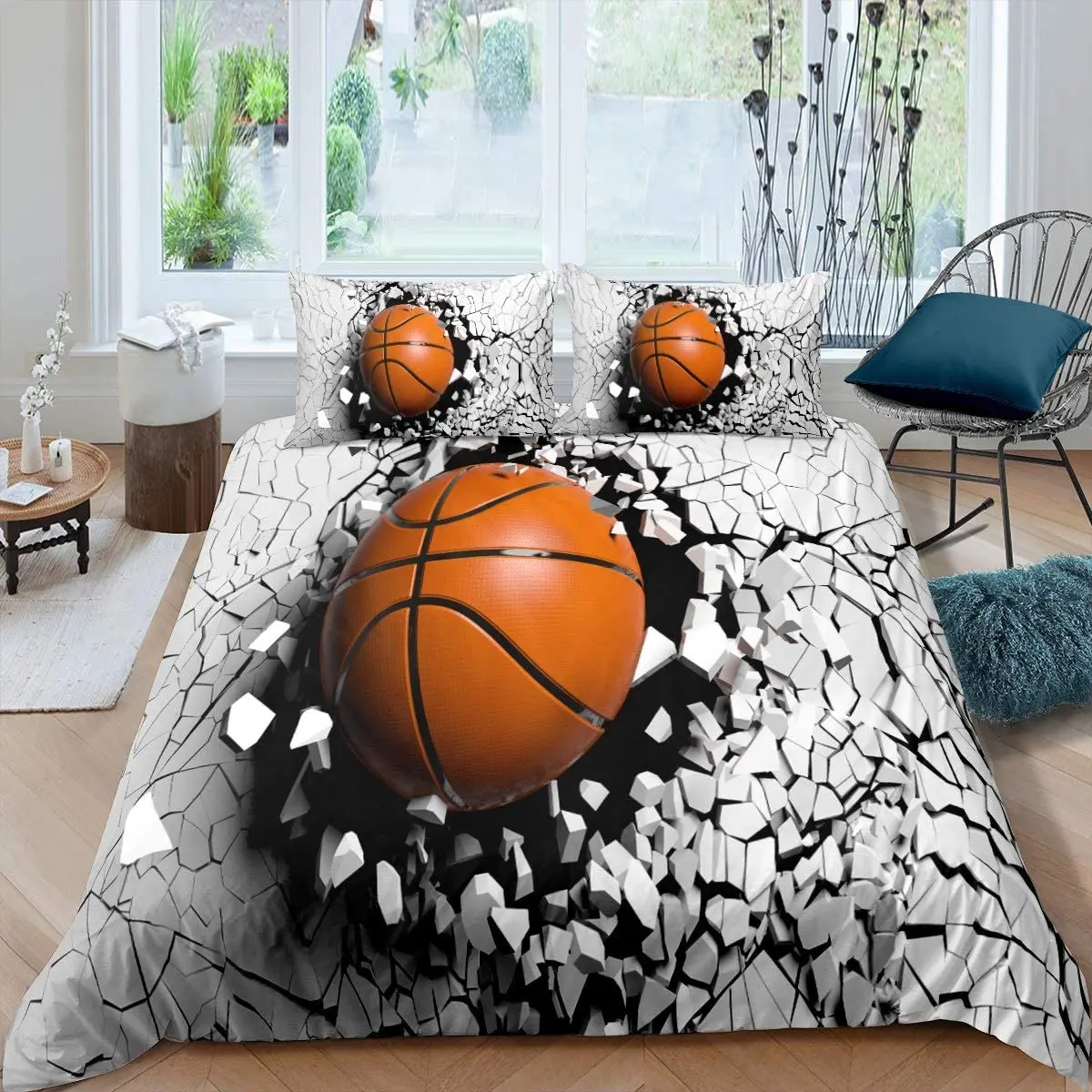 feelyou Basketball Duvet Cover Set for Kids Boys Teens Sports Theme Comforter Cover 3D Ball Pattern Bedding Set
feelyou Basketball Duvet Cover Set for Kids Boys Teens Sports Theme Comforter Cover 3D Ball Pattern Bedding Set
