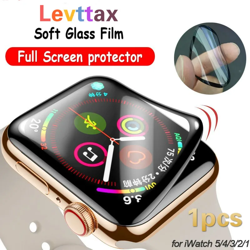 Soft Clear PET+PMMA Waterproof Screen Protector For Apple Watch 5 4 38MM 40MM 44 42MM Not Glass Soft Film For Iwatch 4/5 3 2 1
Soft Clear PET+PMMA Waterproof Screen Protector For Apple Watch 5 4 38MM 40MM 44 42MM Not Glass Soft Film For Iwatch 4/5 3 2 1