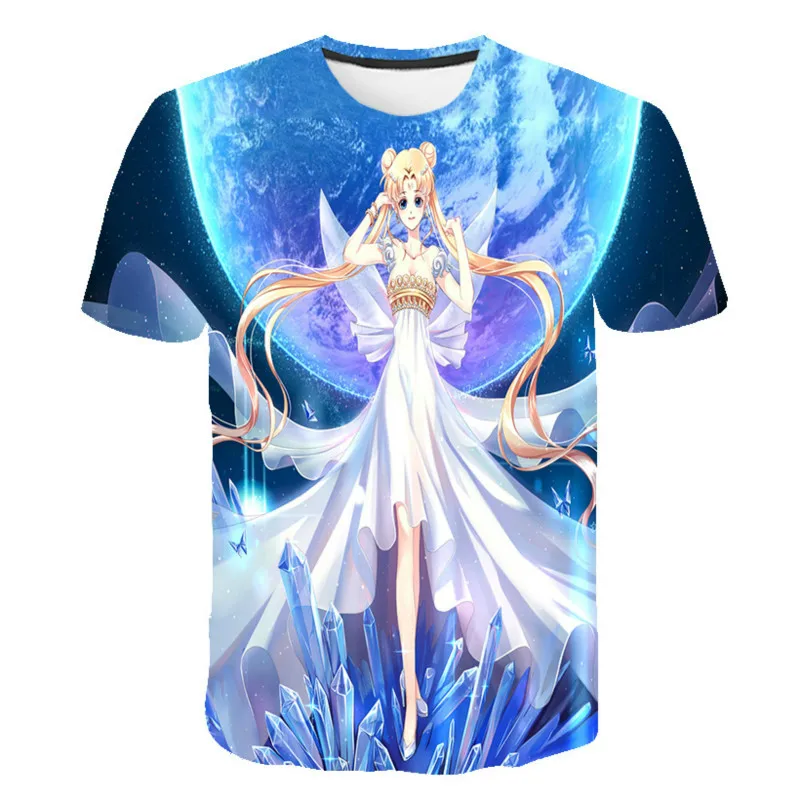 Sailor Moon children's boys and girls T-shirt, Harajuku clothing funny short sleeve, cute cartoon, summer novelty round neck T-s
Sailor Moon children's boys and girls T-shirt, Harajuku clothing funny short sleeve, cute cartoon, summer novelty round neck T-s