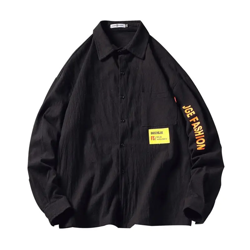 Mens Long Sleeve Cotton Casual Shirts Men Loose Fit Large Size Shirts Big Sizes Men Shirt Oversize Black Large Man Shirt II50CS
Mens Long Sleeve Cotton Casual Shirts Men Loose Fit Large Size Shirts Big Sizes Men Shirt Oversize Black Large Man Shirt II50CS
