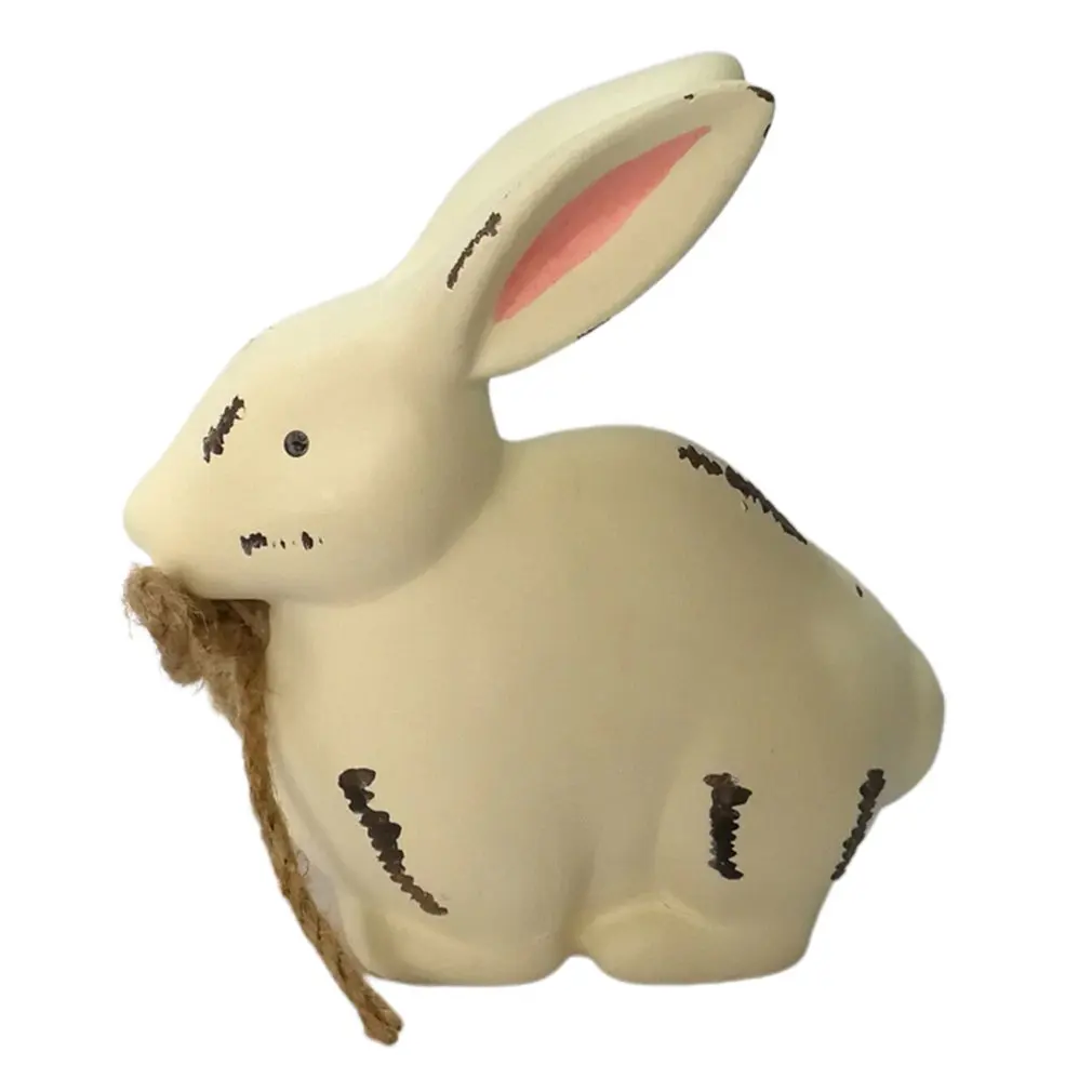 Rabbit Pendant Wooden Home Indoor Decoration Setting Spring Garden Decoration Three-dimensional Easter Bunny Compact Ornament
Rabbit Pendant Wooden Home Indoor Decoration Setting Spring Garden Decoration Three-dimensional Easter Bunny Compact Ornament
