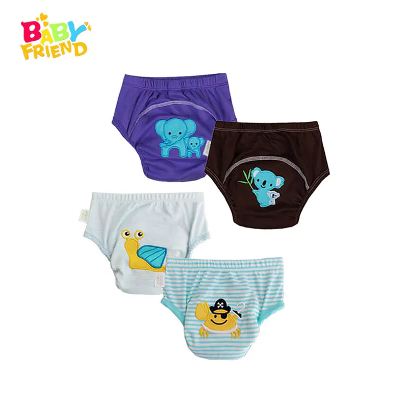 Babyfriend Reusable Baby Nappies Washable Baby Potty Training Pants for Toilet Trainers Toddler Kids Reusable Diaper Pants 4PCS
Babyfriend Reusable Baby Nappies Washable Baby Potty Training Pants for Toilet Trainers Toddler Kids Reusable Diaper Pants 4PCS