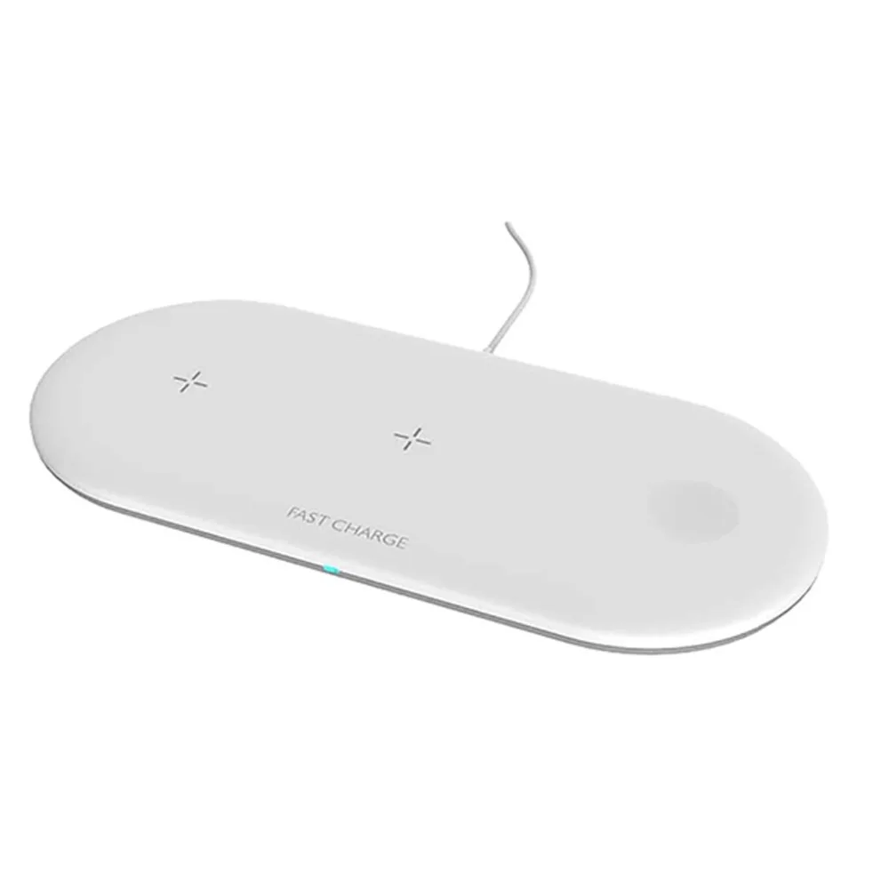 3 In 1 10W Fast Charging Qi Wireless Charger For Apple Watch 2 3 4 Airpods For iPhone X Xs Max Xr 8 Plus Samsung S9 S8 S10 Plus
3 In 1 10W Fast Charging Qi Wireless Charger For Apple Watch 2 3 4 Airpods For iPhone X Xs Max Xr 8 Plus Samsung S9 S8 S10 Plus