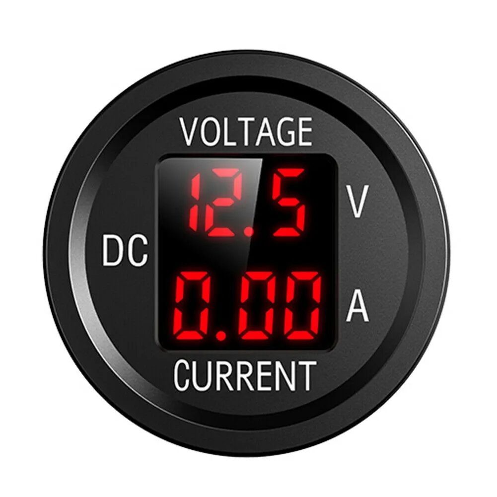 D6 LED Digital Voltmeter Panel Meter Easily Installation Ammeter Volt Current Personal Car Elements For 12-24V Car Truck
D6 LED Digital Voltmeter Panel Meter Easily Installation Ammeter Volt Current Personal Car Elements For 12-24V Car Truck