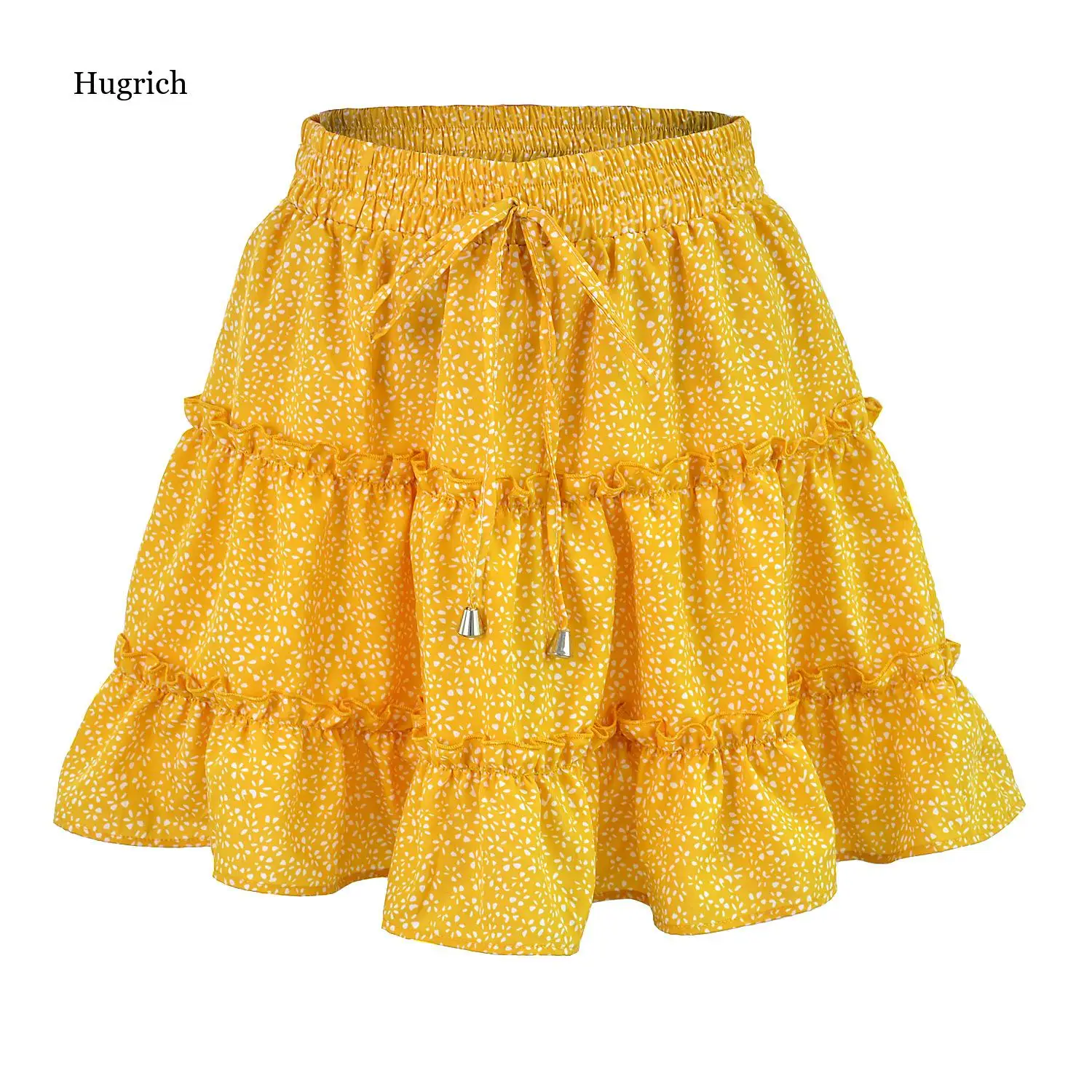 2021 Summer European and American Women's High Waist Ruffled Floral Skirt Printed Beach A-line Short Skirt
2021 Summer European and American Women's High Waist Ruffled Floral Skirt Printed Beach A-line Short Skirt