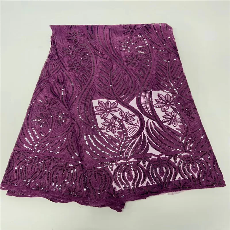 Madison Pink Nigerian French Sequins Lace Fabrics 2020 High Quality Lace Bride African Lace Fabric For Wedding Dress 
Madison Pink Nigerian French Sequins Lace Fabrics 2020 High Quality Lace Bride African Lace Fabric For Wedding Dress