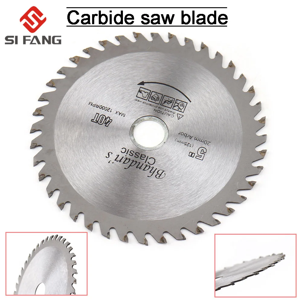 125mm 5inch Saw blade carbide tipped wood cutting disc for DIY&ampdecoration general | Инструменты