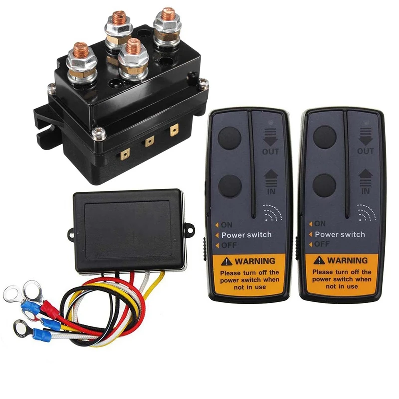 Universal 12V 100Ft Wireless Winch Remote Control Set Kit 500A Switch Handset Control for Jeep Truck SUV ATV
Universal 12V 100Ft Wireless Winch Remote Control Set Kit 500A Switch Handset Control for Jeep Truck SUV ATV