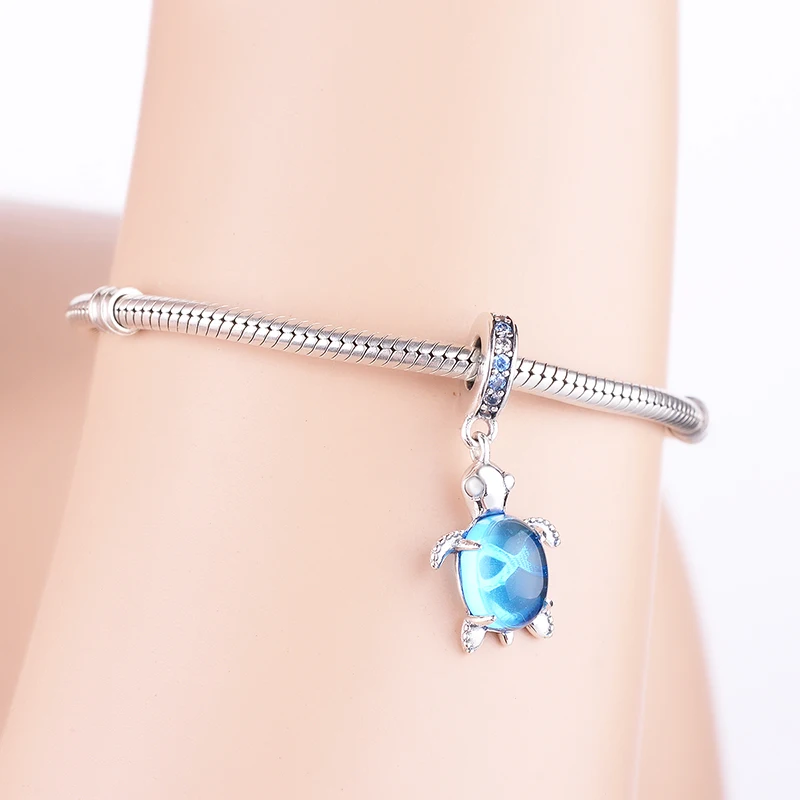 Berloque New 925 Sterling Silver Beautiful Turtle Dangle Charms Beads Fit Original European Charm Bracelet DIY Jewelry Making
Berloque New 925 Sterling Silver Beautiful Turtle Dangle Charms Beads Fit Original European Charm Bracelet DIY Jewelry Making