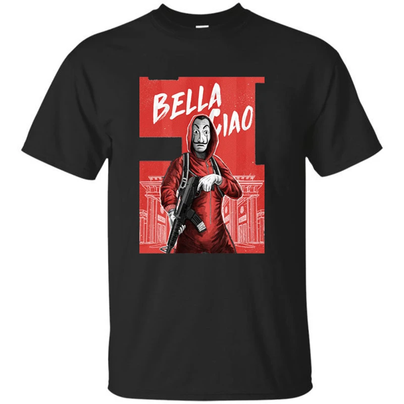 Men Women T Shirt Cool Money Heist The House of Paper La Casa De Papel Print Tshirt Funny Cotton Tee Summer Tops Clothing
Men Women T Shirt Cool Money Heist The House of Paper La Casa De Papel Print Tshirt Funny Cotton Tee Summer Tops Clothing