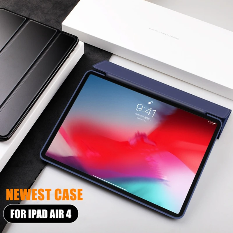 SCHANGE For iPad Air 4 Case Newest Soft Protective Cover for iPad Air 4 2020 10.9inch Tri-fold Cover for iPad Air 2020 Case
SCHANGE For iPad Air 4 Case Newest Soft Protective Cover for iPad Air 4 2020 10.9inch Tri-fold Cover for iPad Air 2020 Case