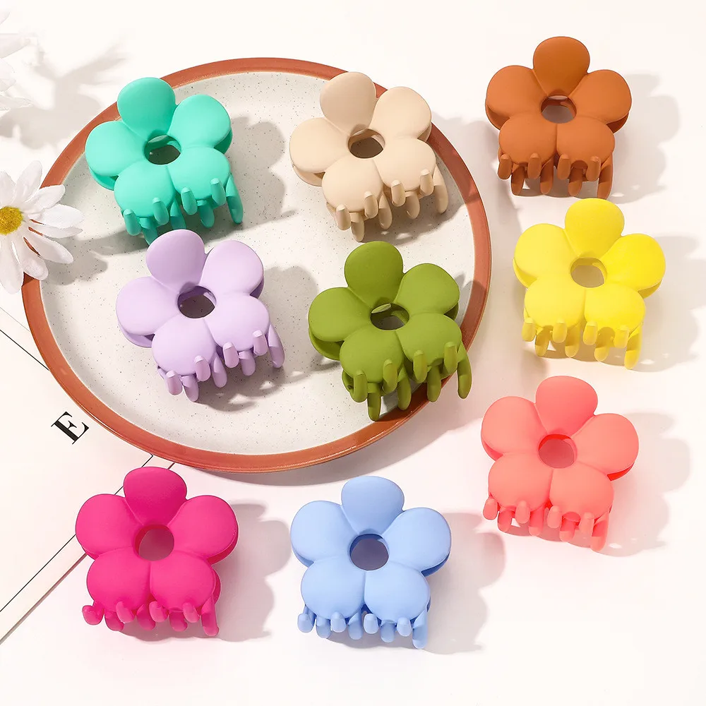 New Fashion Sweet Flower Hair Clip Large Frosted Candy Color Hairpin Barrette for Kid Child Girl Accessories Headwear
New Fashion Sweet Flower Hair Clip Large Frosted Candy Color Hairpin Barrette for Kid Child Girl Accessories Headwear