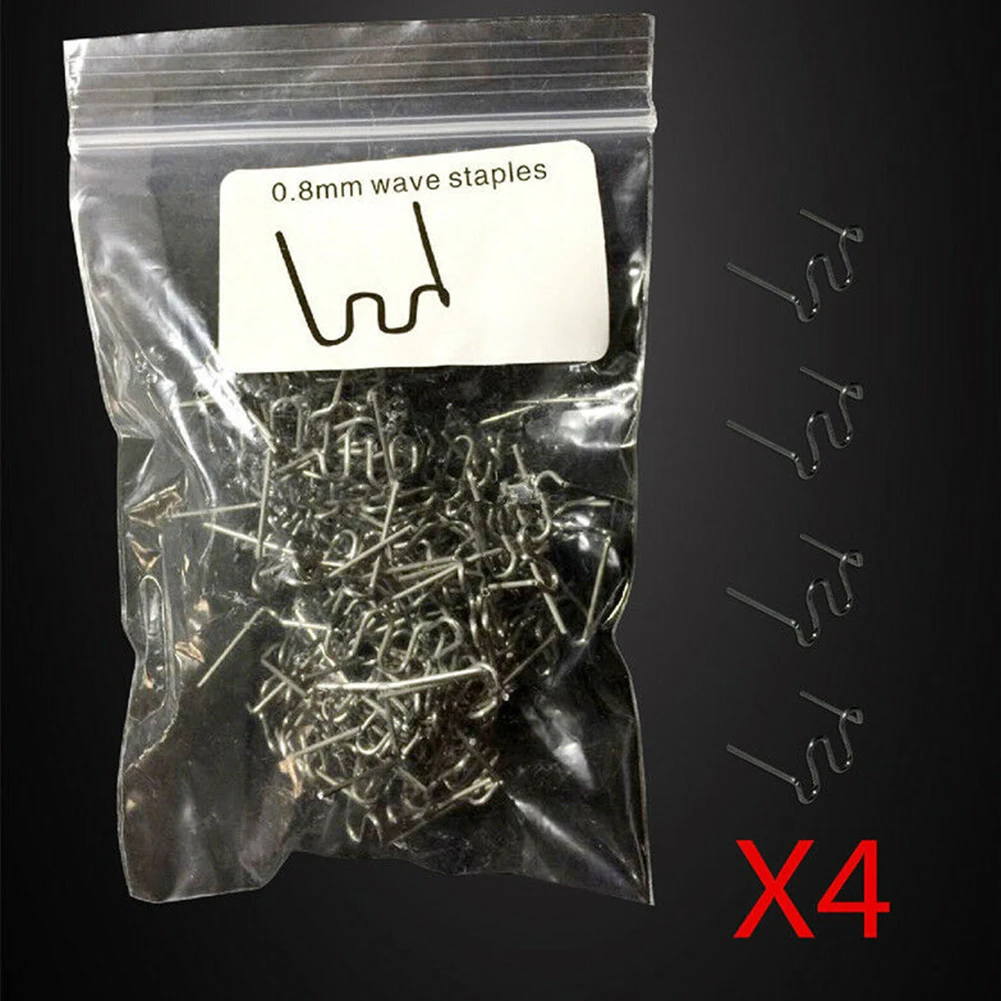 0.8mm Welding Nail For Car Bumper Flat Stapler Repair Wave 400pcs Durable High Quality Best quality
0.8mm Welding Nail For Car Bumper Flat Stapler Repair Wave 400pcs Durable High Quality Best quality