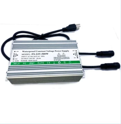DC 24V 500W 20A DC12V 500W 40A DC5V 80A Светодиодный источник питания Трансформатор Адаптер IP67 Водонепроницаемый Светодиодный драйвер штепсельная вилка 500w
DC 24V 500W 20A DC12V 500W 40A DC5V 80A Светодиодный источник питания Трансформатор Адаптер IP67 Водонепроницаемый Светодиодный драйвер штепсельная вилка 500w