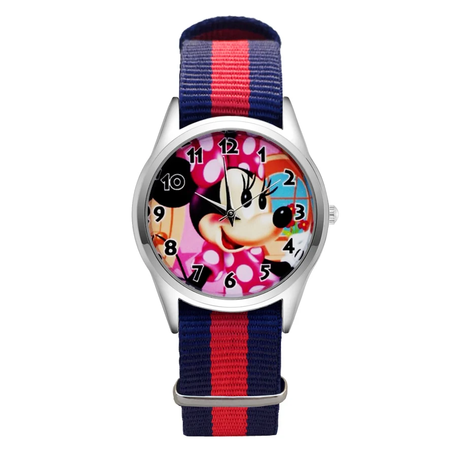 Fashion Cartoon Pretty Style Watches Women's Girls Students Boy's Children Nylon Strap Quartz Wrist Watch Clcok JC111
Fashion Cartoon Pretty Style Watches Women's Girls Students Boy's Children Nylon Strap Quartz Wrist Watch Clcok JC111