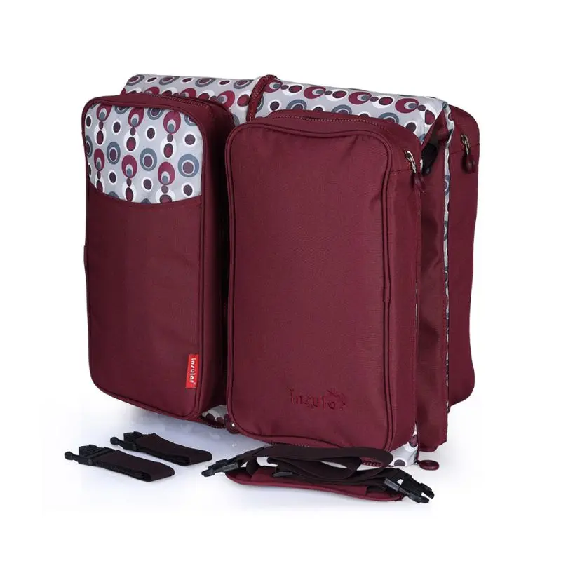 3 in 1 Mommy Maternity Diaper Handbag Baby Shoulder Bag Portable Travel Folding Baby Bed 
3 in 1 Mommy Maternity Diaper Handbag Baby Shoulder Bag Portable Travel Folding Baby Bed