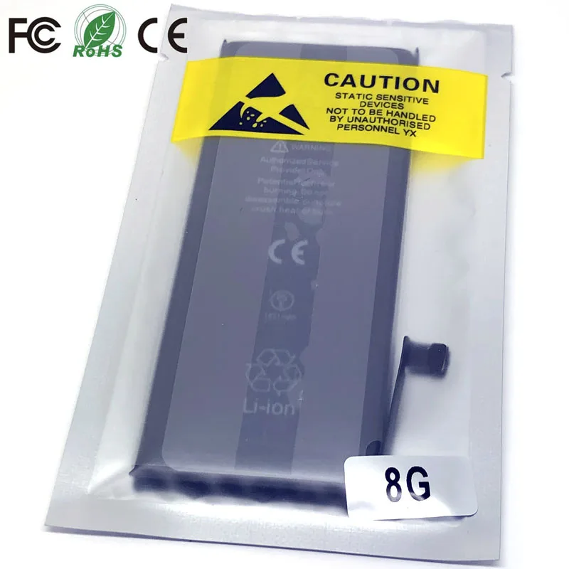 8 Новинка 0 цикл печати oem большой емкости фотоаккумулятор для apple iphone 8G iphone8 iphone8G
