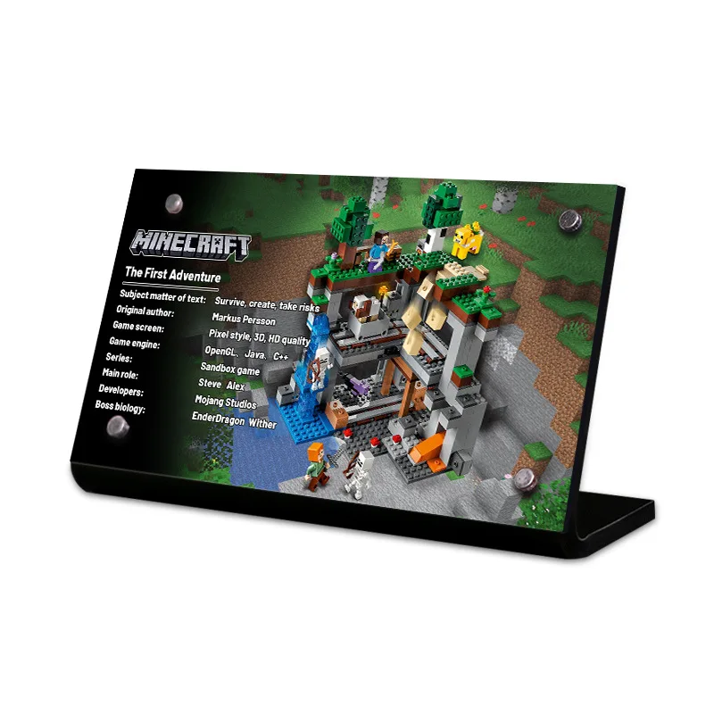 Acrylic Display Stand Brand For 21169 Mine World Classic Game Model Toys Building Blocks Kid Gift Toys
Acrylic Display Stand Brand For 21169 Mine World Classic Game Model Toys Building Blocks Kid Gift Toys