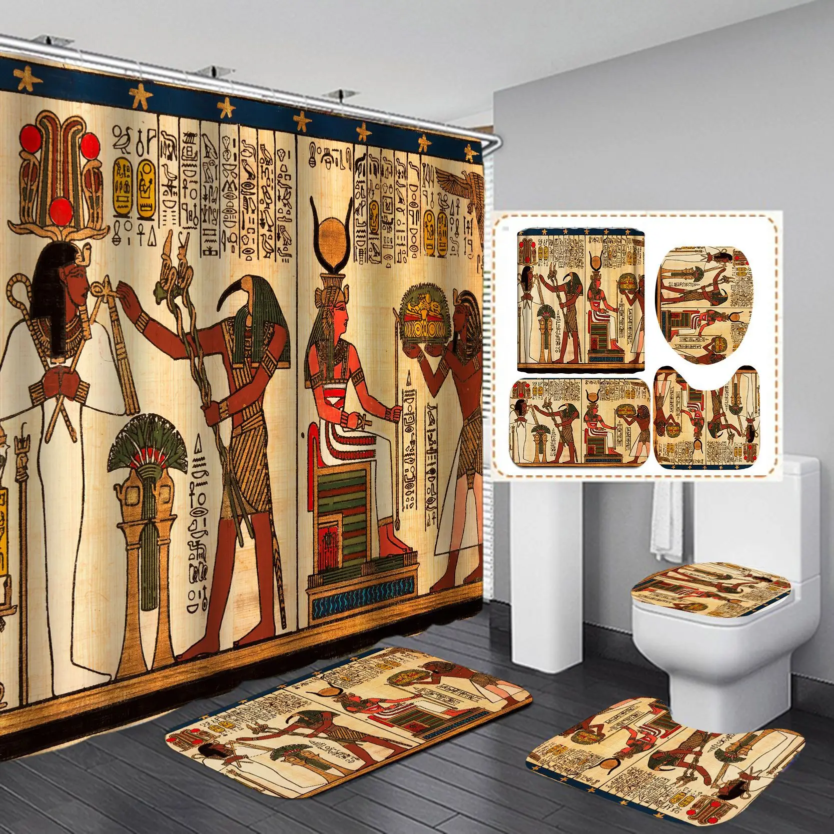 Waterproof Shower Curtains BathroomNon-Slip Rug Toilet Lid Cover Bath Mat Cortina de ducha impermeableRideau de douche toilette
Waterproof Shower Curtains BathroomNon-Slip Rug Toilet Lid Cover Bath Mat Cortina de ducha impermeableRideau de douche toilette