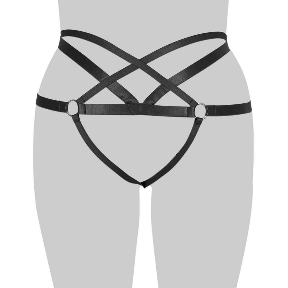 Gothic Erotic Women Underwear Bondage Harness Belts Sexy Lingerie Suspender Leg Strap Bondage Harness Ring Garter Stockings Belt
Gothic Erotic Women Underwear Bondage Harness Belts Sexy Lingerie Suspender Leg Strap Bondage Harness Ring Garter Stockings Belt