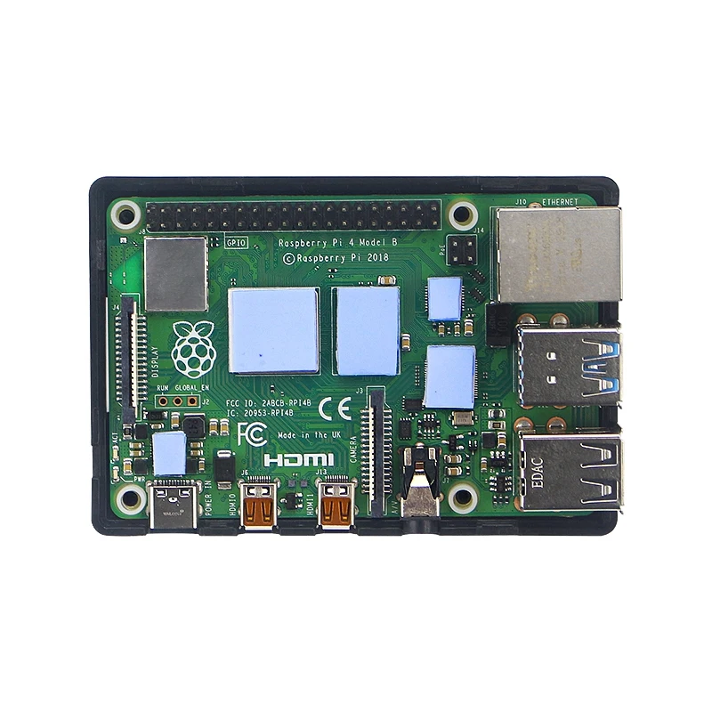 for Raspberry Pi 4 Model B 4GB RAM BCM2711 Quad Core Cortex-A72 V8 1.5GHz 2.4/5.0 GHz WIFI Bluetooth 5.0 RPI 4B
for Raspberry Pi 4 Model B 4GB RAM BCM2711 Quad Core Cortex-A72 V8 1.5GHz 2.4/5.0 GHz WIFI Bluetooth 5.0 RPI 4B