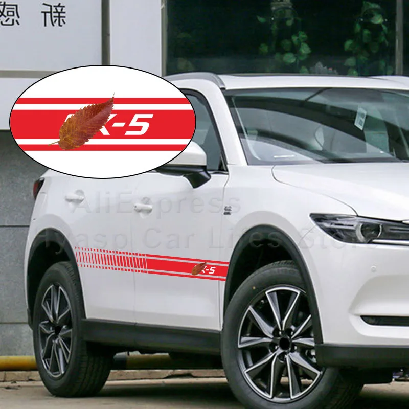 2pcs Car Stickers For mazda cx5 cx-5 Car Racing Sports Long Stripe Sticker Decoration Sport Styling Waterproof Vinyl Decals
2pcs Car Stickers For mazda cx5 cx-5 Car Racing Sports Long Stripe Sticker Decoration Sport Styling Waterproof Vinyl Decals
