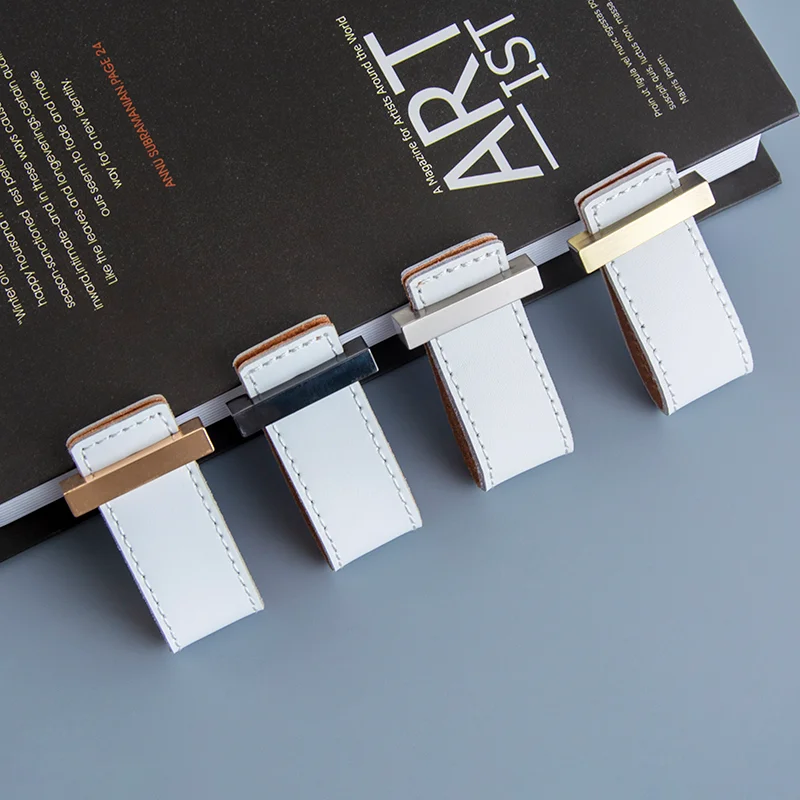 6 Colors brass Accessories Genuine Leather Furniture Handle Black Drawer Knobs Leather Cabinet Handle for Furniture drawer pull
6 Colors brass Accessories Genuine Leather Furniture Handle Black Drawer Knobs Leather Cabinet Handle for Furniture drawer pull