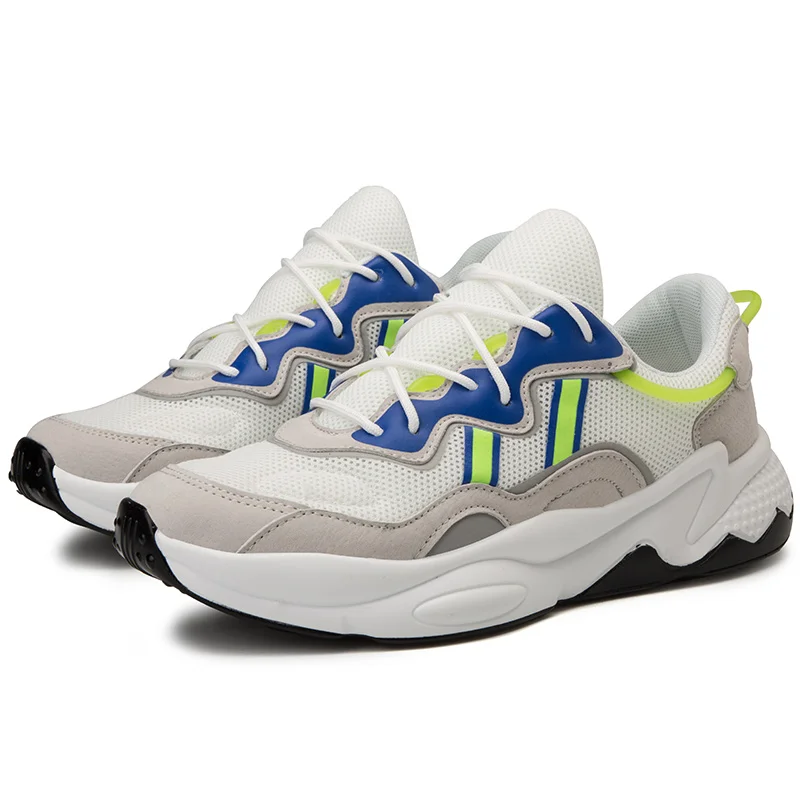 Four Seasons Men Running Shoes Iridescence Trainers Zapatillas Sports Outdoor Walking Sneakers Man's Chaussure Homme Buty Meskie
Four Seasons Men Running Shoes Iridescence Trainers Zapatillas Sports Outdoor Walking Sneakers Man's Chaussure Homme Buty Meskie