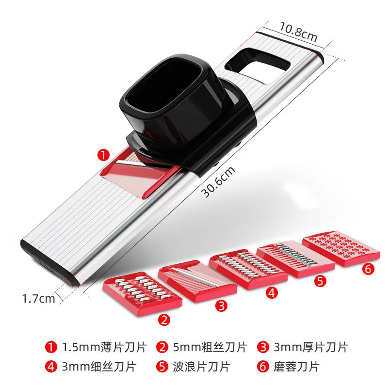 Household multifunctional vegetable cutter Potato shredded grater Vegetable cutter Sliced shredded shredded shredder
Household multifunctional vegetable cutter Potato shredded grater Vegetable cutter Sliced shredded shredded shredder