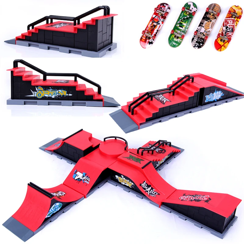 Finger Skateboards Skate Park Ramp Parts for Tech Deck Fingerboard Finger Board Ultimate Parks Fingerboard Toys for Kids Gifts 
Finger Skateboards Skate Park Ramp Parts for Tech Deck Fingerboard Finger Board Ultimate Parks Fingerboard Toys for Kids Gifts