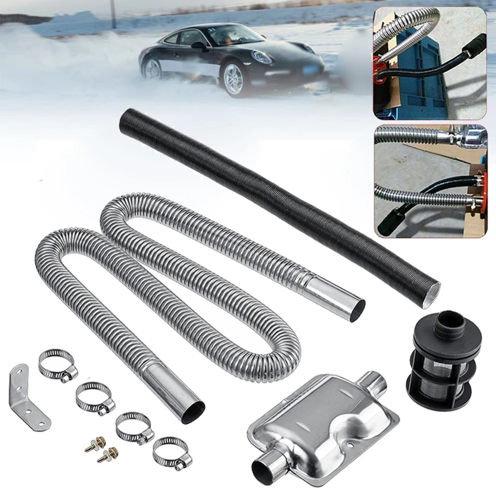 New Stainless Steel For Ebespacher Diesel Heater Air Filter Exhaust Silencer Muffler Pipe Bracket Heater Accessories Silver
New Stainless Steel For Ebespacher Diesel Heater Air Filter Exhaust Silencer Muffler Pipe Bracket Heater Accessories Silver