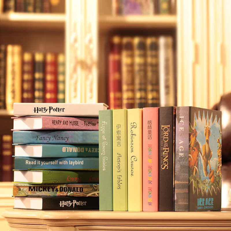Children's European Simulation Fake Book Decoration Book Creative Living Room Home Prop Model Decoration Creative Ornaments Gift
Children's European Simulation Fake Book Decoration Book Creative Living Room Home Prop Model Decoration Creative Ornaments Gift