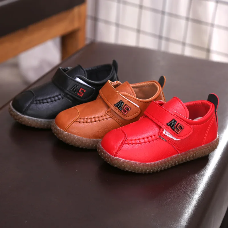 Boys Shoes 2018 Autumn Soft Bottom Baby Boy Non-slip Children Leather Shoes Suit Boy Solid Hook & Loop Cool Size 21-25 Toddler
Boys Shoes 2018 Autumn Soft Bottom Baby Boy Non-slip Children Leather Shoes Suit Boy Solid Hook & Loop Cool Size 21-25 Toddler
