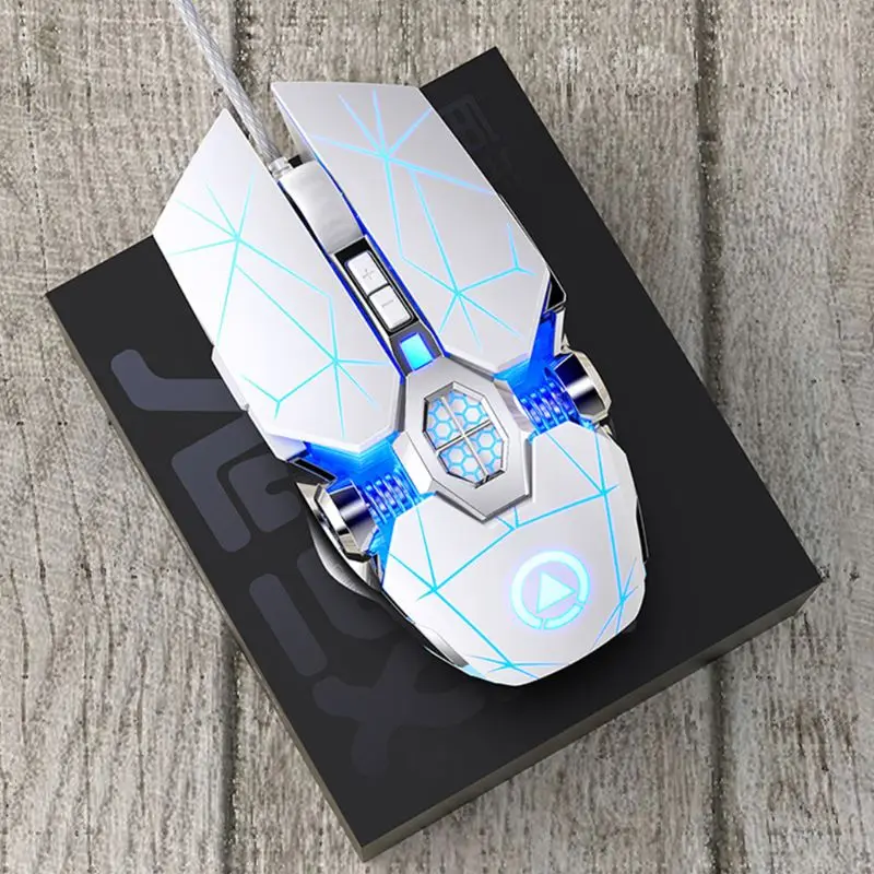 Professional Gaming Mouse 3200dpi 7 Buttons Mechanical Wired Backlit Silent Computer Mouse
Professional Gaming Mouse 3200dpi 7 Buttons Mechanical Wired Backlit Silent Computer Mouse