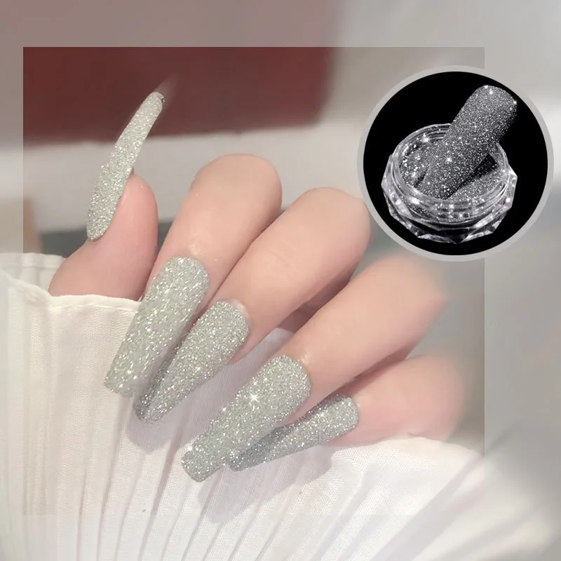 1 BOX Nail Glitter Sparkling Diamond Nail Powder Laser Silver Reflective Dust Fine Nail Art Decorations D047
1 BOX Nail Glitter Sparkling Diamond Nail Powder Laser Silver Reflective Dust Fine Nail Art Decorations D047