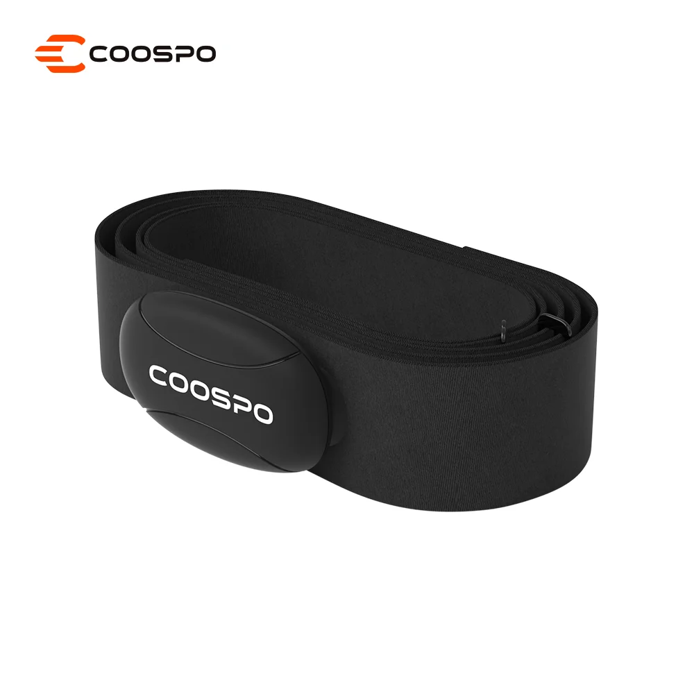 

Coospo H8 Chest Heart Rate Monitor Strap Bluetooth5.0 ANT+ Outdoor Fitness Sensor IP67 Wateproof for Wahoo Garmin Zwift Strava
