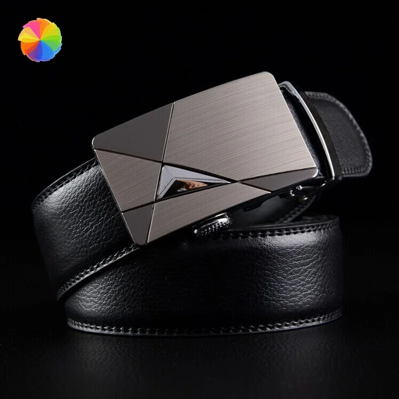 Men Top Quality Automatic Buckle Black Belts Men Belt Male Genuine Leather Strap Belts
Men Top Quality Automatic Buckle Black Belts Men Belt Male Genuine Leather Strap Belts