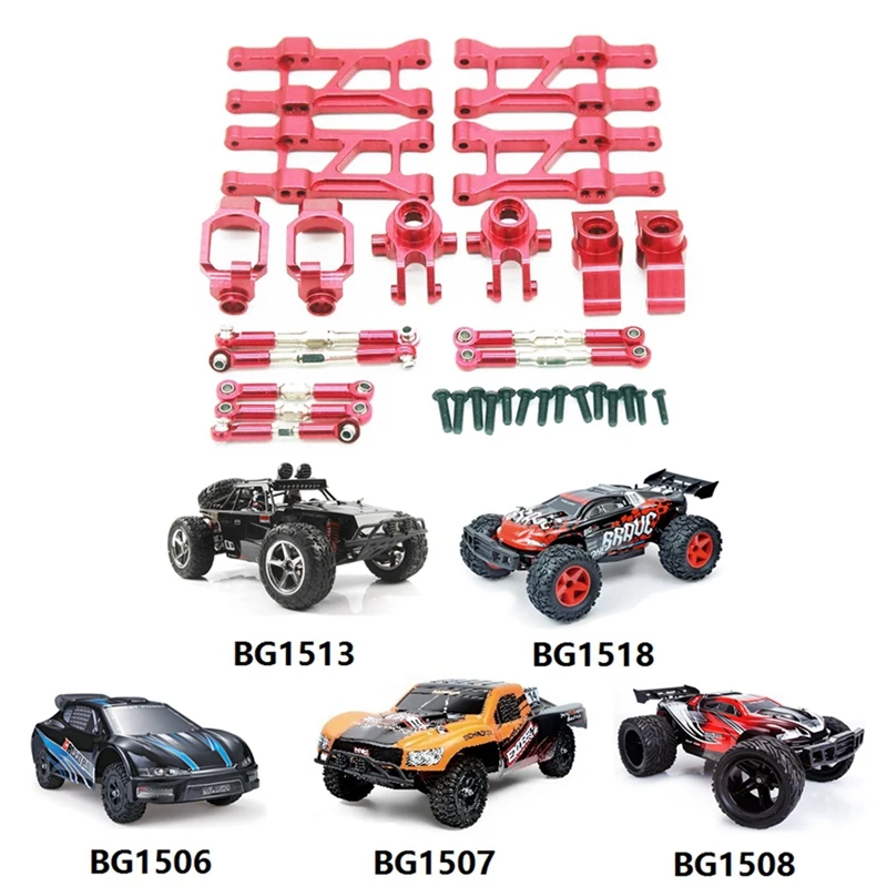 for BG1506 BG1507 BG1508 BG1513 BG1518 1/12 RC Car Metal Upgrade Accessories Set Pull Rod Arm Cup DIY Parts Kit
for BG1506 BG1507 BG1508 BG1513 BG1518 1/12 RC Car Metal Upgrade Accessories Set Pull Rod Arm Cup DIY Parts Kit