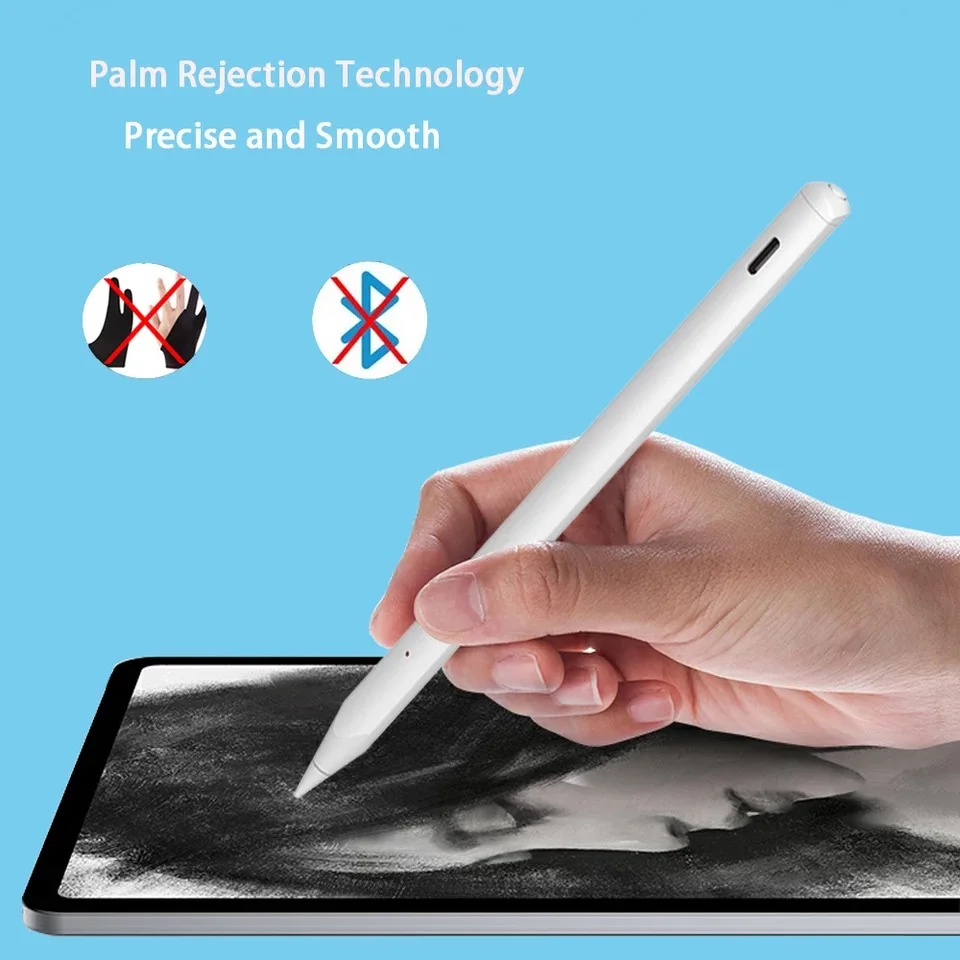 Active Stylus Pens Compatible with Apple iPad 2018-2021for iPad Pencil with Tilt, Palm Rejection, No Lag, High Precision
Active Stylus Pens Compatible with Apple iPad 2018-2021for iPad Pencil with Tilt, Palm Rejection, No Lag, High Precision