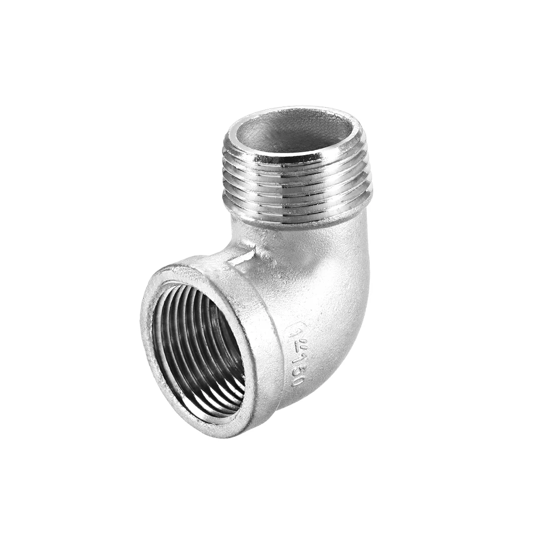 uxcell Stainless Steel 201 Cast Pipe Fitting 90 Degree Elbow 1 BSPT Female X 1 BSPT Male Thread for air water fuel oil etc.
uxcell Stainless Steel 201 Cast Pipe Fitting 90 Degree Elbow 1 BSPT Female X 1 BSPT Male Thread for air water fuel oil etc.