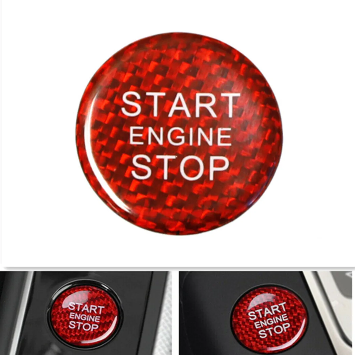 FITS For Audi A4 A5 A7 A8 Q3 Q5 Q7 Carbon Fiber Engine Push Start Button Cover Red
FITS For Audi A4 A5 A7 A8 Q3 Q5 Q7 Carbon Fiber Engine Push Start Button Cover Red