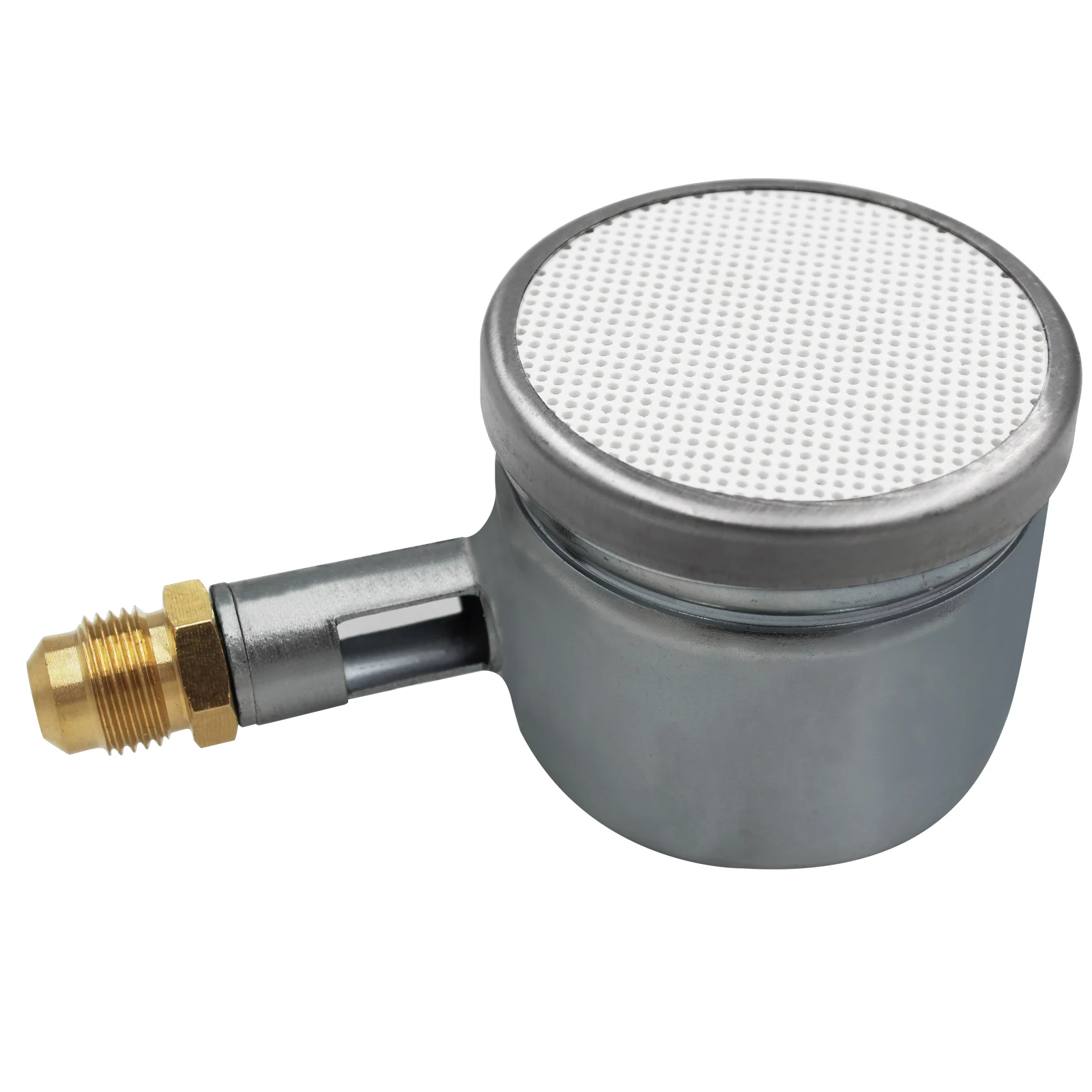 Earth Star Small Portable Infrared Burner with 1.96MM Orifice Nozzle Adapter with 5/8-18UNF Male Thread
Earth Star Small Portable Infrared Burner with 1.96MM Orifice Nozzle Adapter with 5/8-18UNF Male Thread