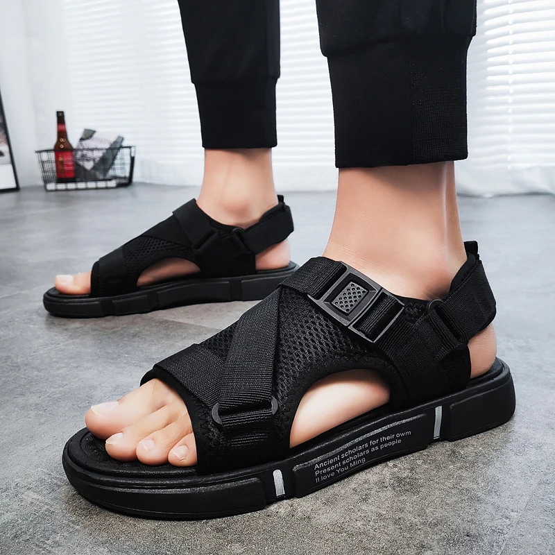 Men Sandals Soft Comfortable Non-Slip Men Shoes High Quality Woven Beach Sandals Mens Gladiator Sandals Summer Casual Flat Shoes
Men Sandals Soft Comfortable Non-Slip Men Shoes High Quality Woven Beach Sandals Mens Gladiator Sandals Summer Casual Flat Shoes