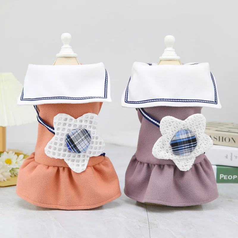 Pet Dog Clothes Skirt Floral Dog Dresses Autumn Winter Woolen Cotton Skirt Costume Chihuahua Pug Teddy Puppy Cat Dress Clothing
Pet Dog Clothes Skirt Floral Dog Dresses Autumn Winter Woolen Cotton Skirt Costume Chihuahua Pug Teddy Puppy Cat Dress Clothing