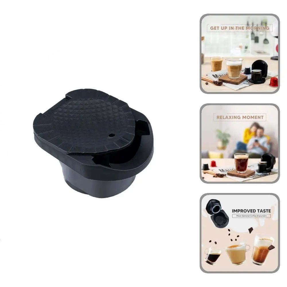 Адаптер для капсул для Nespresso, оригинальные капсулы, преобразуются в держатель, совместимый с Dolce Gusto Crema Maker
Адаптер для капсул для Nespresso, оригинальные капсулы, преобразуются в держатель, совместимый с Dolce Gusto Crema Maker