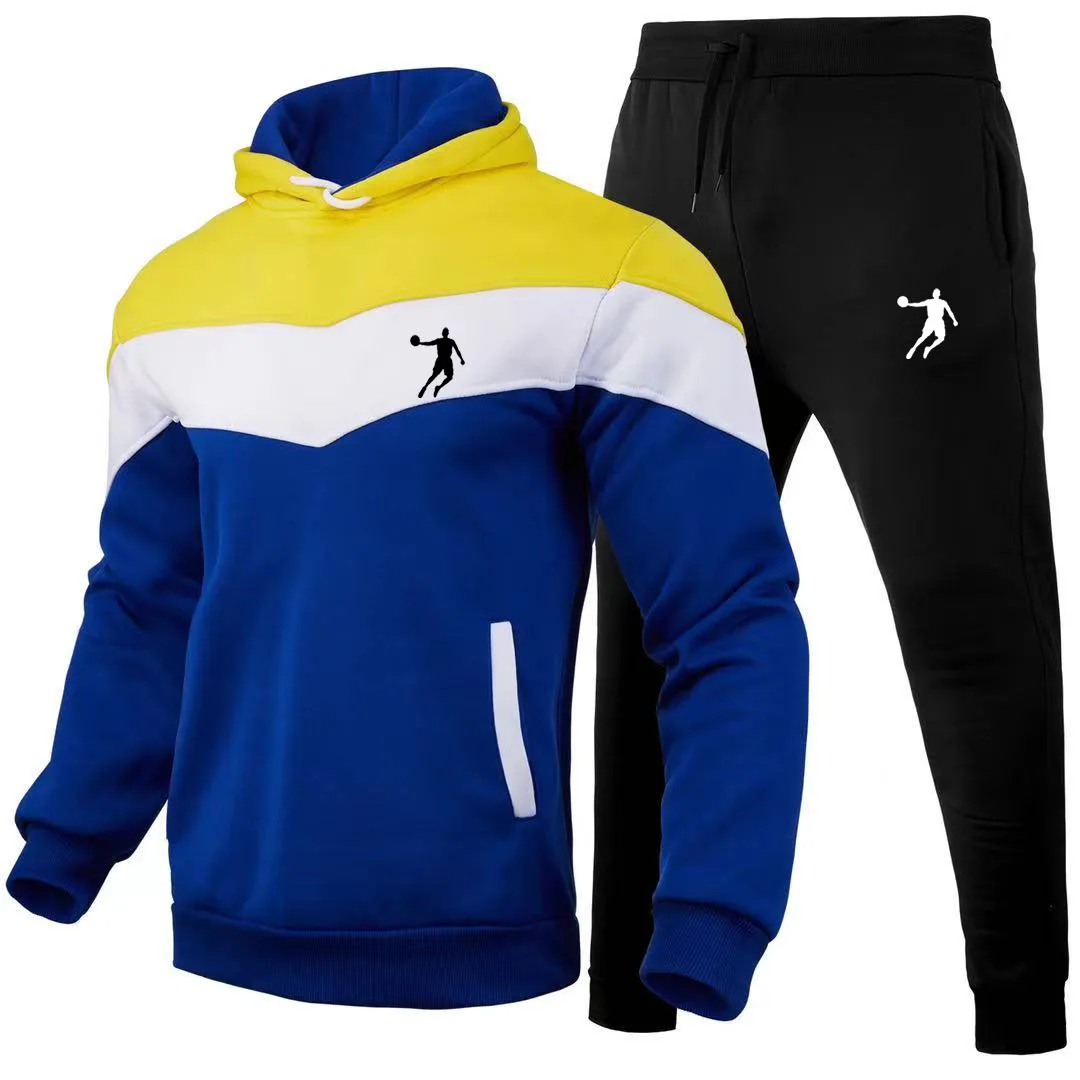 2021 New Autumn And Winter Men's Hoodie Suit Fashion Color Stitching Top Casual Jogging Suit Sportswear Sweatshirt Men's Pullove
2021 New Autumn And Winter Men's Hoodie Suit Fashion Color Stitching Top Casual Jogging Suit Sportswear Sweatshirt Men's Pullove